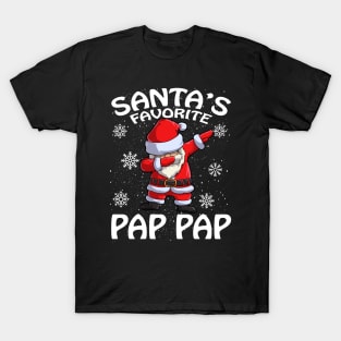 Santas Favorite Pap Pap Christmas T-Shirt